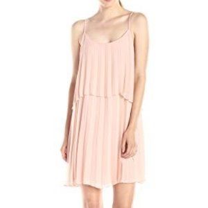 BCBGeneration Sleeveless Sunburst Pleated Dress